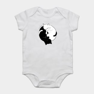 Eternal Cat Love Baby Bodysuit